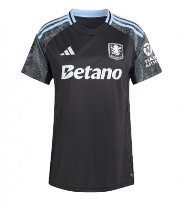 Aston Villa Ezri Konsa #4 Udebanetrøje Dame 2025-26 Kortærmet